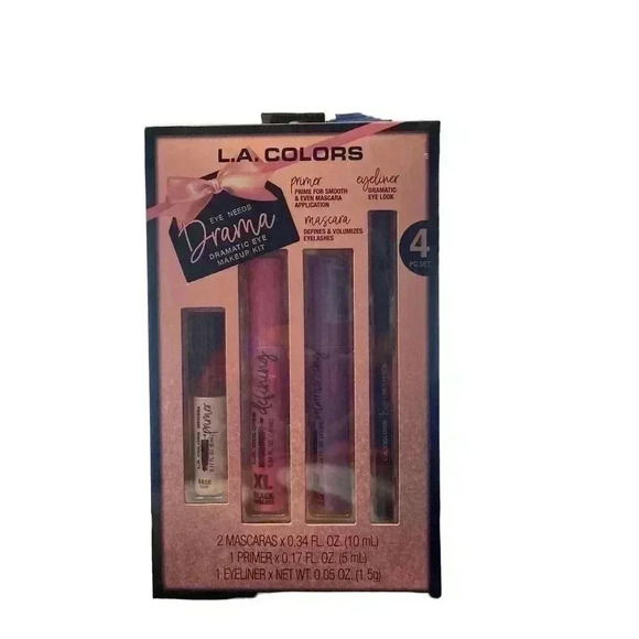 L.A. Colors EYE NEEDS DRAMA Dramatic Eye Makeup Kit-NIB - Picture 1 of 2